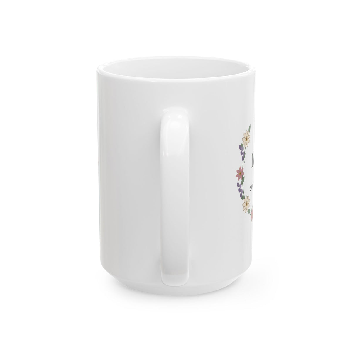 Personalized Botanical Keepsake Mug | Custom Name & Dedication | 11 & 15 oz