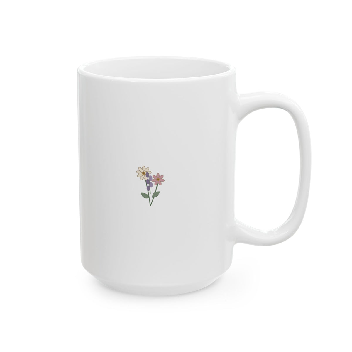 Personalized Botanical Keepsake Mug | Custom Name & Dedication | 11 & 15 oz