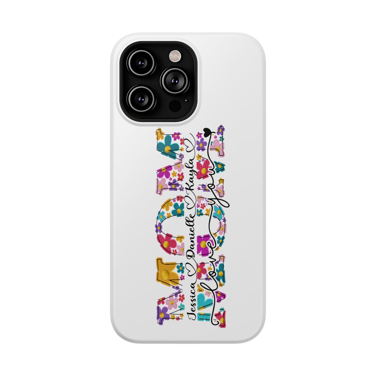 Personalized Custom Mom Impact-Resistant Phone Case