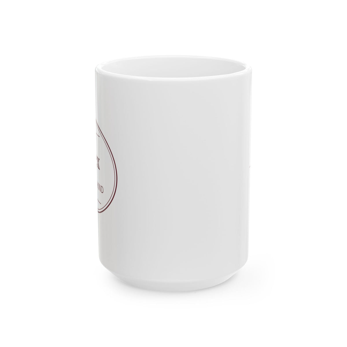 Personalized Heritage Nameplate Mug | Custom Name & Message | 11 & 15 oz