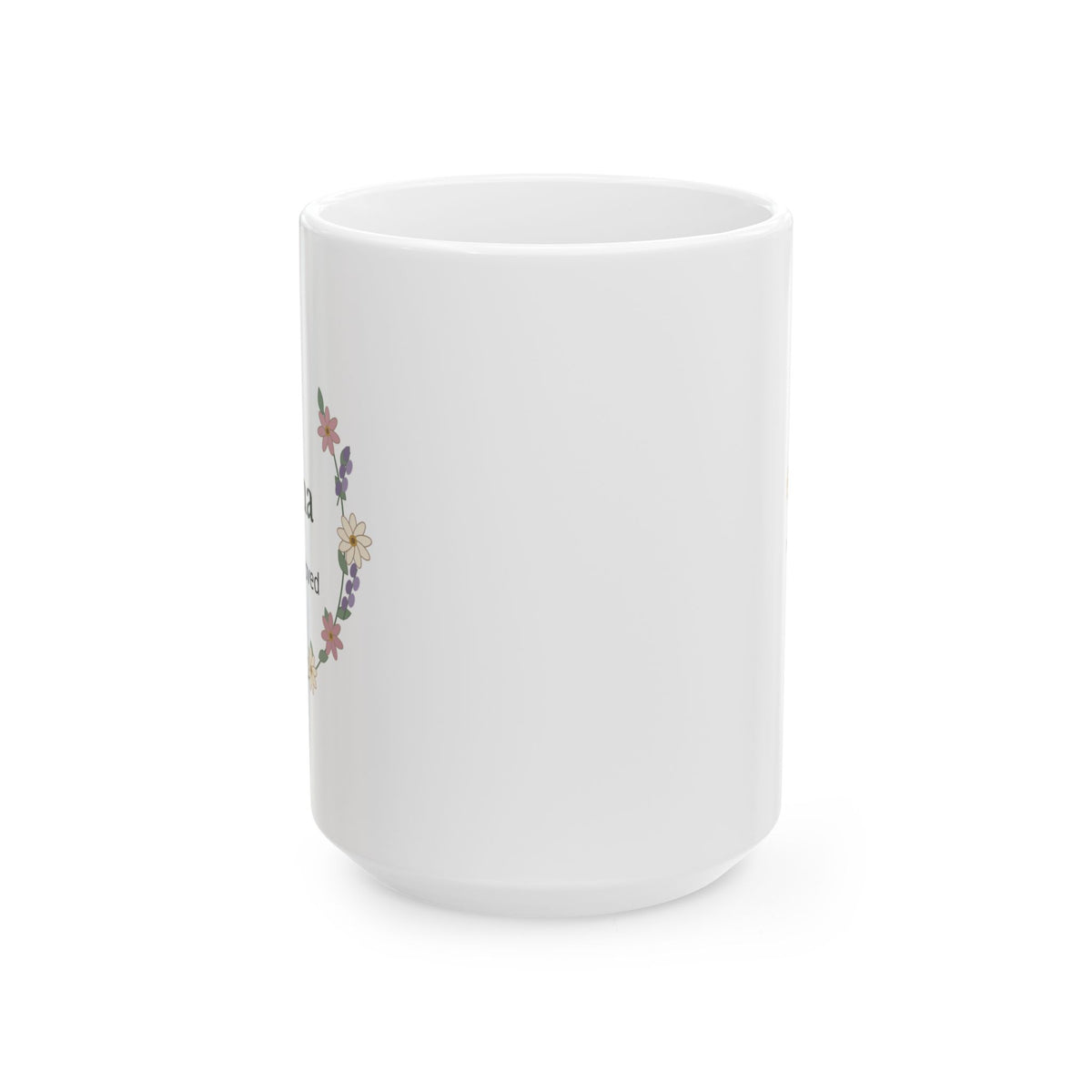 Personalized Botanical Keepsake Mug | Custom Name & Dedication | 11 & 15 oz