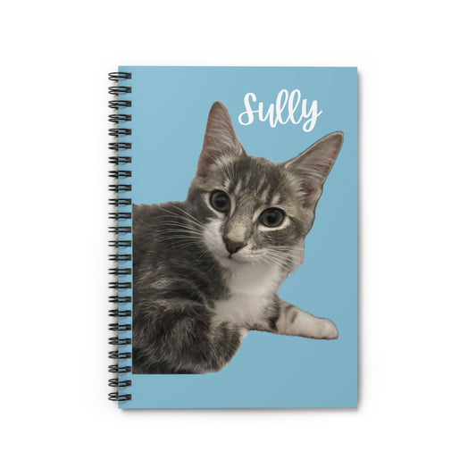 Custom pet Spiral Notebook - Ruled Line, Personalized pet gift,