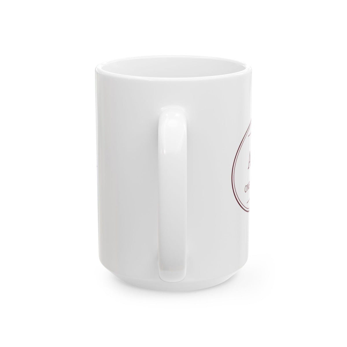 Personalized Heritage Nameplate Mug | Custom Name & Message | 11 & 15 oz