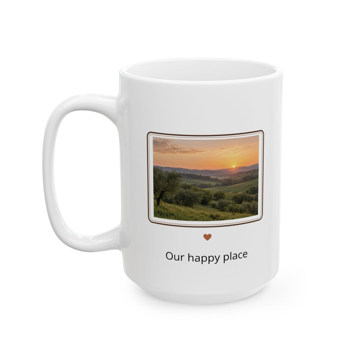 Personalized Everyday Memory Photo Mug | Custom Photo & Caption | 11 & 15 oz