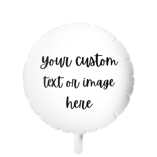 Custom Happy birthday, Happy Anniversary, Baby Shower, Bridal Shower, Bachelorette party 22" Mylar Balloon