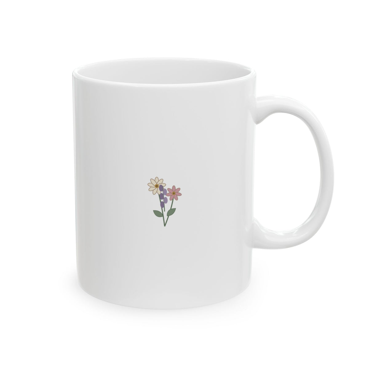 Personalized Botanical Keepsake Mug | Custom Name & Dedication | 11 & 15 oz