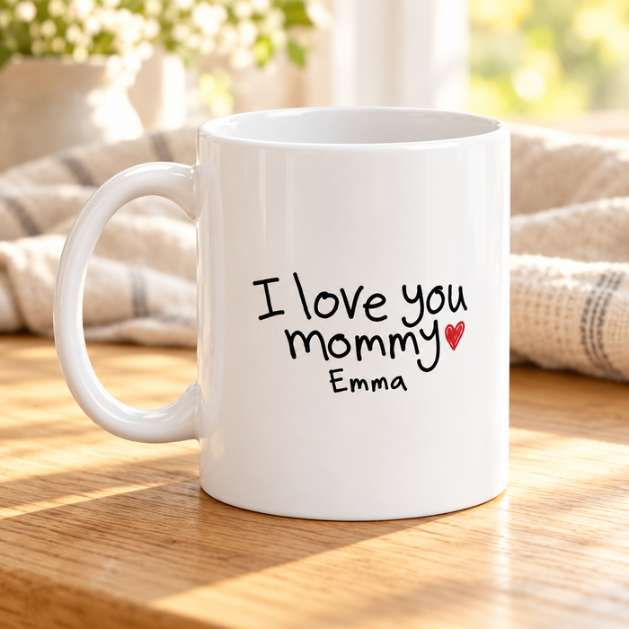 Personalized Child’s Handwriting & Artwork Mug | 11 oz & 15 oz